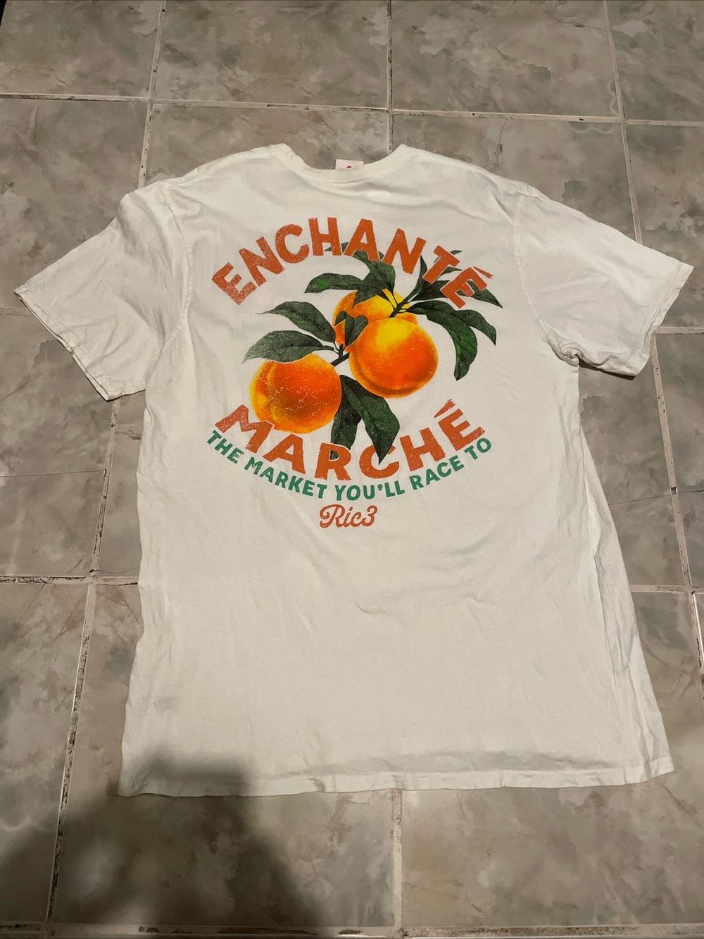 Daniel Ricciardo RIC3 Enchante Marche Fruit Graphic T-Shirt Men’s L